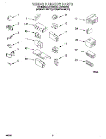 07 - Wiring Harness parts for Whirlpool Washer LST7233AZ0 from AppliancePartsPros.com