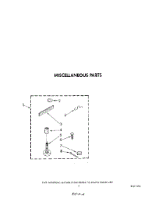 05 - Miscellaneous parts for Whirlpool Washer LA5400XTN0 from AppliancePartsPros.com