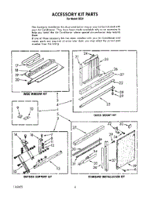 04 - Accessory Kit parts for Whirlpool Air Conditioner RE81 from AppliancePartsPros.com