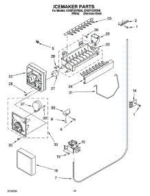 12 - Icemaker Parts parts for Whirlpool Refrigerator ID5GFGXRS00 from AppliancePartsPros.com