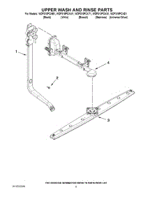 03 - Controls And Rear Panel parts for Whirlpool Washer LA5600XTM1 from AppliancePartsPros.com
