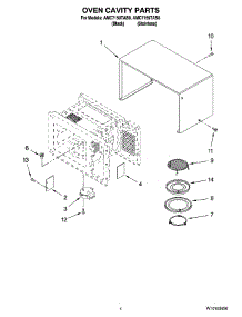 03 - Oven Cavity Parts parts for Maytag Microwave AMC7159TAB0 from AppliancePartsPros.com