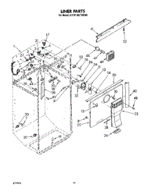 07 - Liner , Lit / Optional parts for Kitchenaid Refrigerator KTRF18KTTO00 from AppliancePartsPros.com