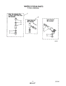 11 - Water System parts for Whirlpool Washer LA9200XWM0 from AppliancePartsPros.com