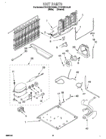 06 - Unit, Lit / Optional parts for Kitchenaid Refrigerator KTHD18KDWH03 from AppliancePartsPros.com