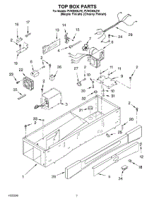 04 - Top Box parts for Whirlpool Personal Valet System PVWC600JY0 from AppliancePartsPros.com