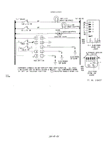 08 - Section parts for Whirlpool Range 1234W0A from AppliancePartsPros.com
