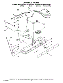 11 - Control Parts parts for Maytag Refrigerator MSD2658KGW00 from AppliancePartsPros.com