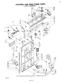03 - Control And Rear Panel parts for Whirlpool Washer LB5500XLW0 from AppliancePartsPros.com