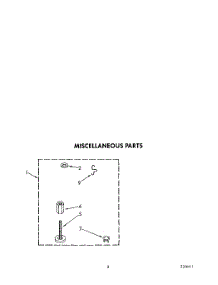 04 - Miscellaneous parts for Whirlpool Washer 3LA5801XXN0 from AppliancePartsPros.com