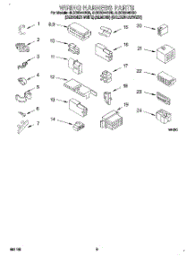 07 - Wiring Harness parts for Whirlpool Washer 8LSC6244BQ0 from AppliancePartsPros.com