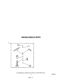 05 - Miscellaneous parts for Whirlpool Washer AL5143VW0 from AppliancePartsPros.com