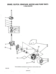 06 - Brake, Clutch, Gearcase, Motor And Pump parts for Whirlpool Washer AX6245VL0 from AppliancePartsPros.com