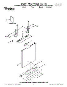 02 - Top And Console Parts parts for Whirlpool Dryer CEDS663SQ0 from AppliancePartsPros.com