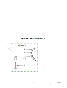 06 - Miscellaneous parts for Whirlpool Washer LA5588XYN0 from AppliancePartsPros.com