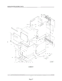 09 - Cabinet parts for Kitchenaid Range KGSO145E from AppliancePartsPros.com