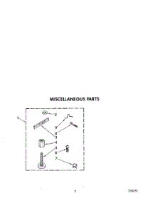 05 - Miscellaneous parts for Whirlpool Washer LA9300XTW0 from AppliancePartsPros.com