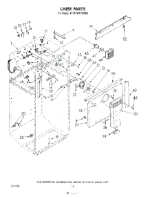 07 - Liner parts for Kitchenaid Refrigerator KTRF18MTTO00 from AppliancePartsPros.com