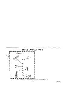 04 - Miscellanneous parts for Whirlpool Washer LA5430XTM1 from AppliancePartsPros.com