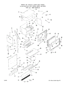 07 - Control Panel parts for Whirlpool Range 1833W0A from AppliancePartsPros.com