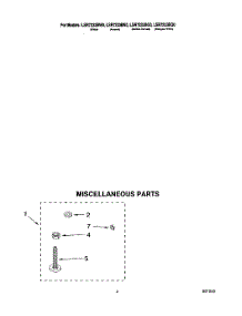 03 - Miscellaneous parts for Whirlpool Washer LSR7233BN0 from AppliancePartsPros.com