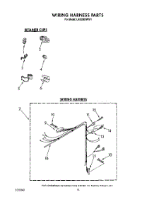 09 - Wiring Harness parts for Whirlpool Washer LA9200XWM1 from AppliancePartsPros.com