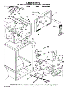03 - Liner Parts parts for Maytag Refrigerator ATB2232MRS00 from AppliancePartsPros.com