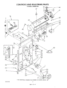 03 - Controls And Rear Panel parts for Whirlpool Washer LA6888XTG0 from AppliancePartsPros.com