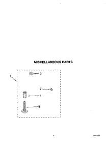 07 - Miscellaneous parts for Kitchenaid Washer KAWE564WWH3 from AppliancePartsPros.com
