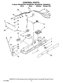 11 - Control Parts parts for Maytag Refrigerator MSD2658KGW01 from AppliancePartsPros.com