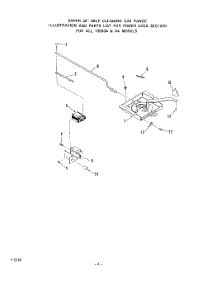 04 - Burner parts for Whirlpool Range 1393W4A from AppliancePartsPros.com