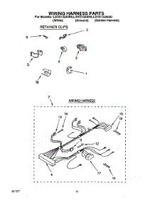 07 - Wiring Harness parts for Whirlpool Washer LSV5132AW0 from AppliancePartsPros.com