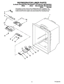 04 - Refrigerator Liner Parts parts for Maytag Refrigerator MFF2558VEM10 from AppliancePartsPros.com