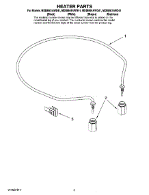 05 - Heater Parts parts for Maytag Dishwasher MDB8601AWQ41 from AppliancePartsPros.com