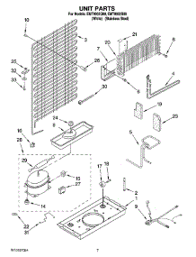 04 - Unit Parts parts for Maytag Refrigerator EMT8002S00 from AppliancePartsPros.com