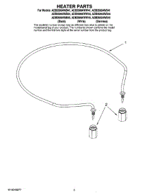 05 - Heater Parts parts for Maytag Dishwasher ADB3500AWW41 from AppliancePartsPros.com