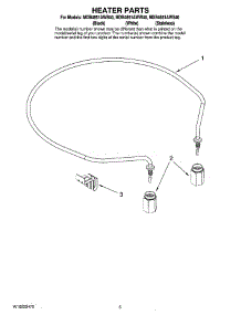 05 - Heater Parts parts for Maytag Dishwasher MDB4651AWS40 from AppliancePartsPros.com