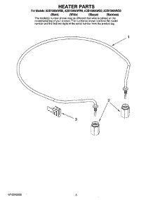 05 - Heater Parts parts for Maytag Dishwasher ADB1500AWQ0 from AppliancePartsPros.com