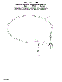 05 - Heater Parts parts for Maytag Dishwasher MDB5651AWB40 from AppliancePartsPros.com