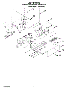 04 - Unit Parts parts for Maytag Wine Cooler JUW248RBRS00 from AppliancePartsPros.com