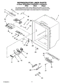 03 - Refrigerator Liner Parts parts for Maytag Refrigerator AFD2535DEB14 from AppliancePartsPros.com
