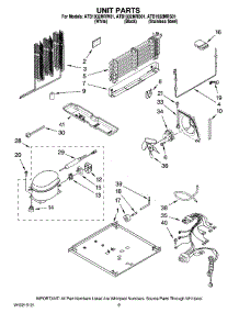 05 - Unit Parts parts for Maytag Refrigerator ATB1932MRW01 from AppliancePartsPros.com