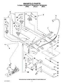04 - Manifold Parts parts for Maytag Range MGRH865QDQ1 from AppliancePartsPros.com