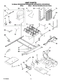 09 - Unit Parts parts for Maytag Refrigerator MSD2269KEB02 from AppliancePartsPros.com