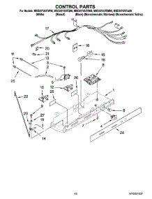 11 - Control Parts parts for Maytag Refrigerator MSD2274VEQ00 from AppliancePartsPros.com