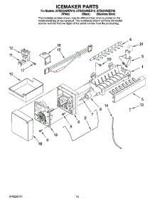 08 - Icemaker Parts parts for Maytag Refrigerator AFB2234WEB10 from AppliancePartsPros.com