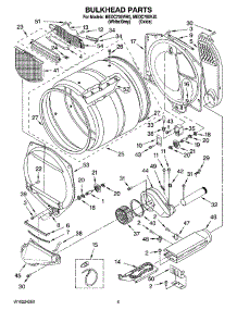 03 - Bulkhead Parts, Optional Parts (Not Included) parts for Maytag Dryer MEDC700VW0 from AppliancePartsPros.com
