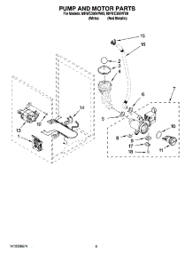 06 - Pump And Motor Parts, Optional Parts (Not Included) parts for Maytag Washer MHWE300VF00 from AppliancePartsPros.com