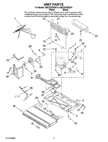 06 - Unit Parts parts for Maytag Refrigerator ABC2037DEB14 from AppliancePartsPros.com