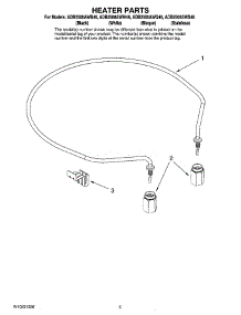 05 - Heater Parts parts for Maytag Dishwasher ADB2500AWB46 from AppliancePartsPros.com